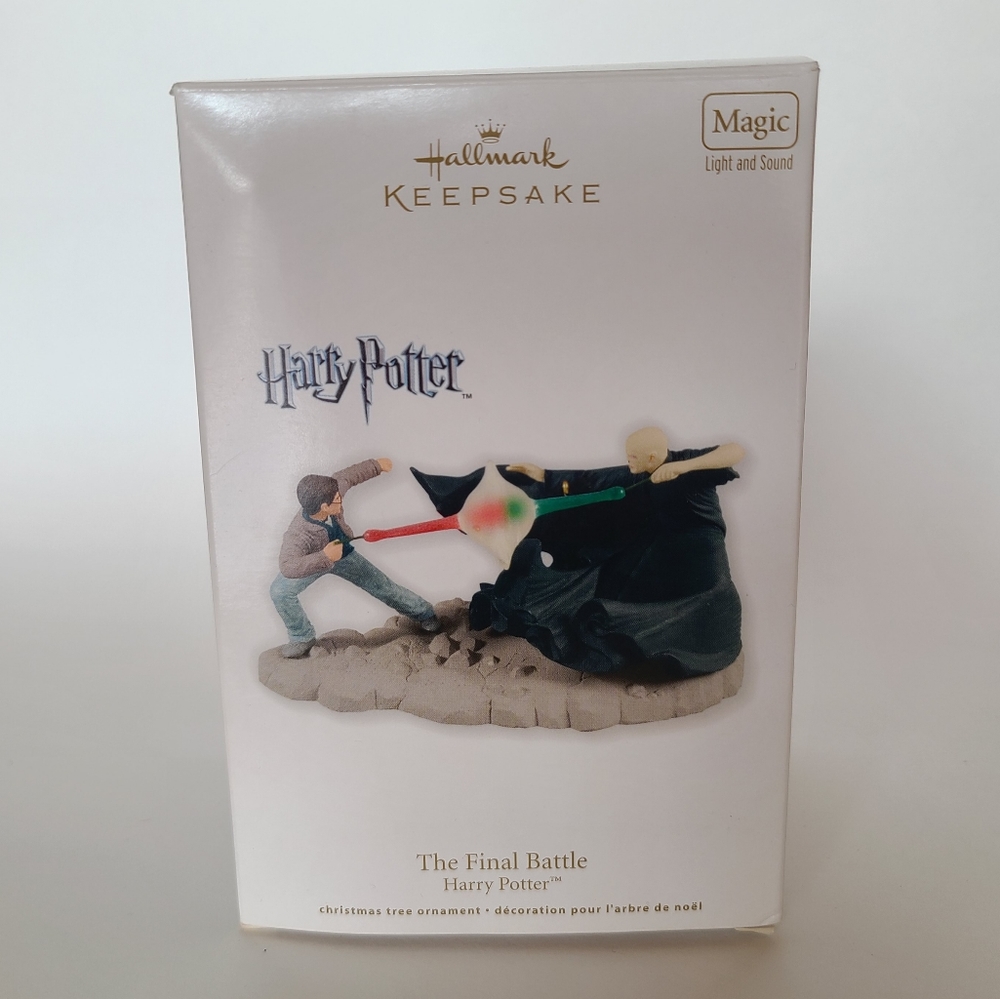2012 Harry Potter Final Battle Hallmark Collectible Ornament ⚡️
